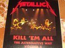 METALLICA LIMITED SINGLE VINYL WHIPLASH RARE BLUE