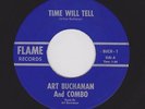 RARE ROCKER ART BUCHANAN Time Will Tell FLAME LISTEN