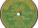 78 rpm vertical Pathé.ÉDOUARD RISLER (pianist). No.9530