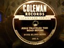 78RPM-FIVE BLIND BOYS-COLEMAN 5983-MUST B A GOD SOMEWHE