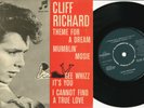 CLIFF RICHARD / THE SHADOWS EP  Denmark Col. SEGK 1075