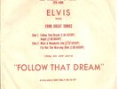 ELVIS PRESLEY EP & RARE PICTURE SLEEVE 1962