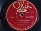 EARL JOHNSON DIXIE ENT. OKEH 45209 COUNTRY 78 RPM V+
