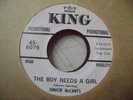 60s Northern Soul Ballad 45 Record-Junior McCants- King