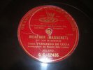 78 RPM RED G & T / MASSENET werther  FERNANDO DE LUCIA