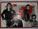THE CLASH-GIVE EM ENOUGH ROPE LP & SIGNED POSTER