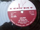 78 record, LOLLIPOP, THE CHORDETTES