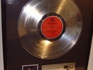 Jimi Hendrix in the West platin Schallplatte goldene