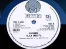 BLACK SABBATH PARANOID ORIG. UK VERTIGO SWIRL TOP MINT