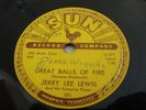 ROCK & ROLL- JERRY LEE LEWIS- SUN 78 RPM RECORD- LISTEN
