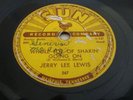 ROCK & ROLL- JERRY LEE LEWIS- SUN 78 RPM RECORD- LISTEN