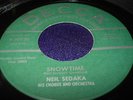 Rare Oldies 45 Neil Sedaka on Decca Snowtime Laura Lee