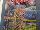 Iron maiden signed self title with coa