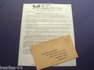 *BEATLES ORIGINAL UK FAN CLUB RENEWAL LETTER