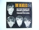 Beatles 45 Thank You Girl picture sleeve NM- Vee Jay