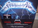 METALLICA RIDE THE LIGHTNING  BLUE VINYL ONLY 1000 MADE