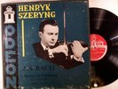 SZERYNG . Bach. Violon solo .BOX 3LP ODEON ODX 122/3/4