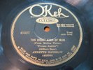 Annette Hanshaw on Okeh 41327, E+