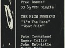 THE HIGH NUMBERS (THE WHO)/I'M THE FACE/U.S. DJ P/S 45