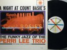 PERRI LEE TRIO A Night At Count Basie's  deep groove LP
