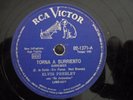 ELVIS PRESLEY  Surriento 78 RPM BRAZIL =DF lp mono 7 45