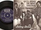 THE ROLLING STONES LETS SPEND THE NIGHT EXPORT 45+PS 67