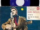 ELVIS PRESLEY  BLUE LABEL 45N 0612 ITALY 1957