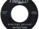 RARE  R&B  HOLLYWOOD SAXONS   EVERYDAY HOLIDAY HARECO