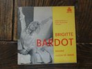 45 TOURS EP  BRIGITTE BARDOT LECON DE DANSE VIE PRIVEE