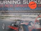 BURNING SLICKS 60's HOT ROD DRAGSTER DRAG STRIP LP shrk