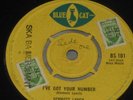 7 inch I'VE GOT YOUR NUMBER-DERMOTT LYNCH