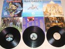 IRON MAIDEN 3 LP's POWERSLAVE, SEVENTH SON, NO PRAYER