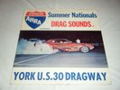 AHRA Summer Nationals Drag Sounds LP ('71 York U.S. 30