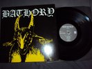 BATHORY -s/t YELLOW GOAT 2010 ISSUE BLACK MARK LP VENOM