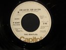 The Beatles Ob La Di Ob La Da Mono/Stereo PROMO 45