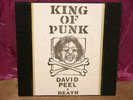 DAVID PEEL KING OF PUNK LP SIGNED PIC WITH JOHN LENNON