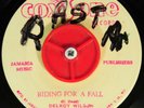 DELROY WILSON Riding For Fall COXSONE Records REGGAE 45