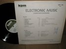 rare KPM library ELECTRONIC MUSIC lp uk OG