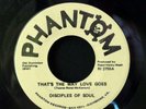 45 Northern Soul DISCIPLES OF SOUL on Phantom----- HEAR