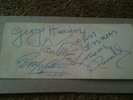 RARE Full Set  Beatles Autographs with Full Provenance