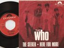 THE WHO THE SEEKER DANISH 45+PS 1970 MOD ROCK FREAKBEAT