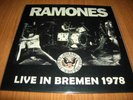 RAMONES   live in bremen   7'  clear   vinyl