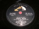 ELVIS Presley 78 TEDDY BEAR / Loving You RCA 20-7000