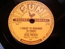ELVIS PRESLEY Mystery Train /I forgot SUN RECORD 223 78