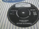 ARTHUR ALEXANDER Black Night, Orig UK London / Dot 45