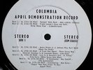 BOB DYLAN RARE COLUMBIA APRIL'62 DEMO WHITE LABEL PROMO