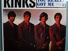 KINKS YOU REALLY GOT ME RARE '64 WHITE LABEL PROMO LP