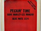 HANK MOBLEY & LEE MORGAN Peckin Time BLUE NOTE LP 1574
