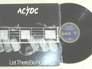 AC/DC - LET THERE BE ROCK, Vinyl LP RECORD, BON SCOTT