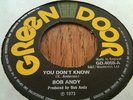 Bob Andy You Don't Know Border Song Green Door Superb